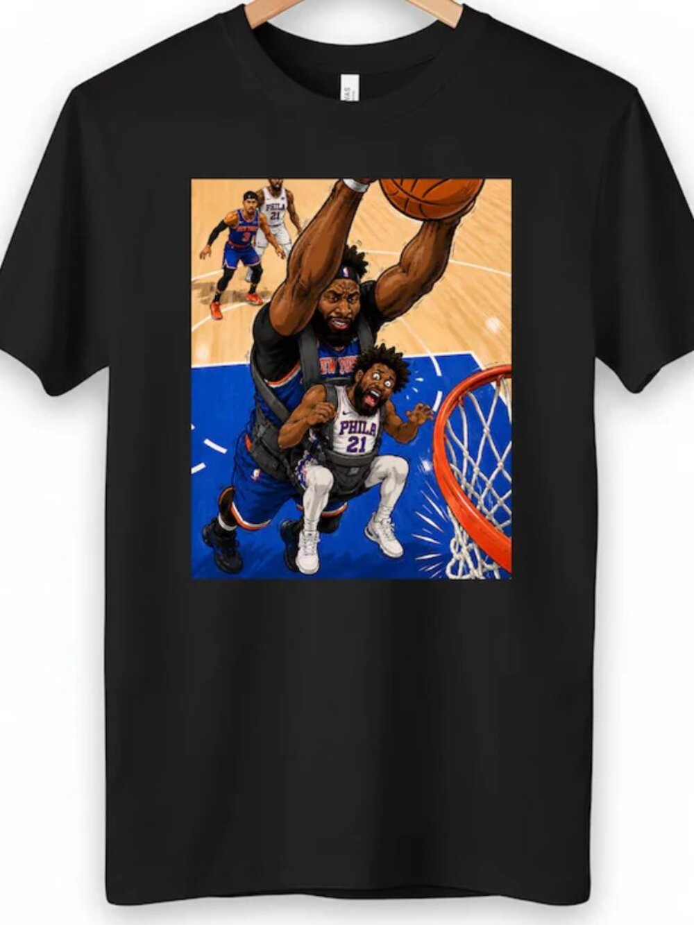Mitchell Robinson Dunking Shirt